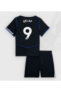Fotbalové Dres Chelsea Liam Delap #9 Dětské Třetí Oblečení 2025-26 Krátký Rukáv (+ trenýrky)